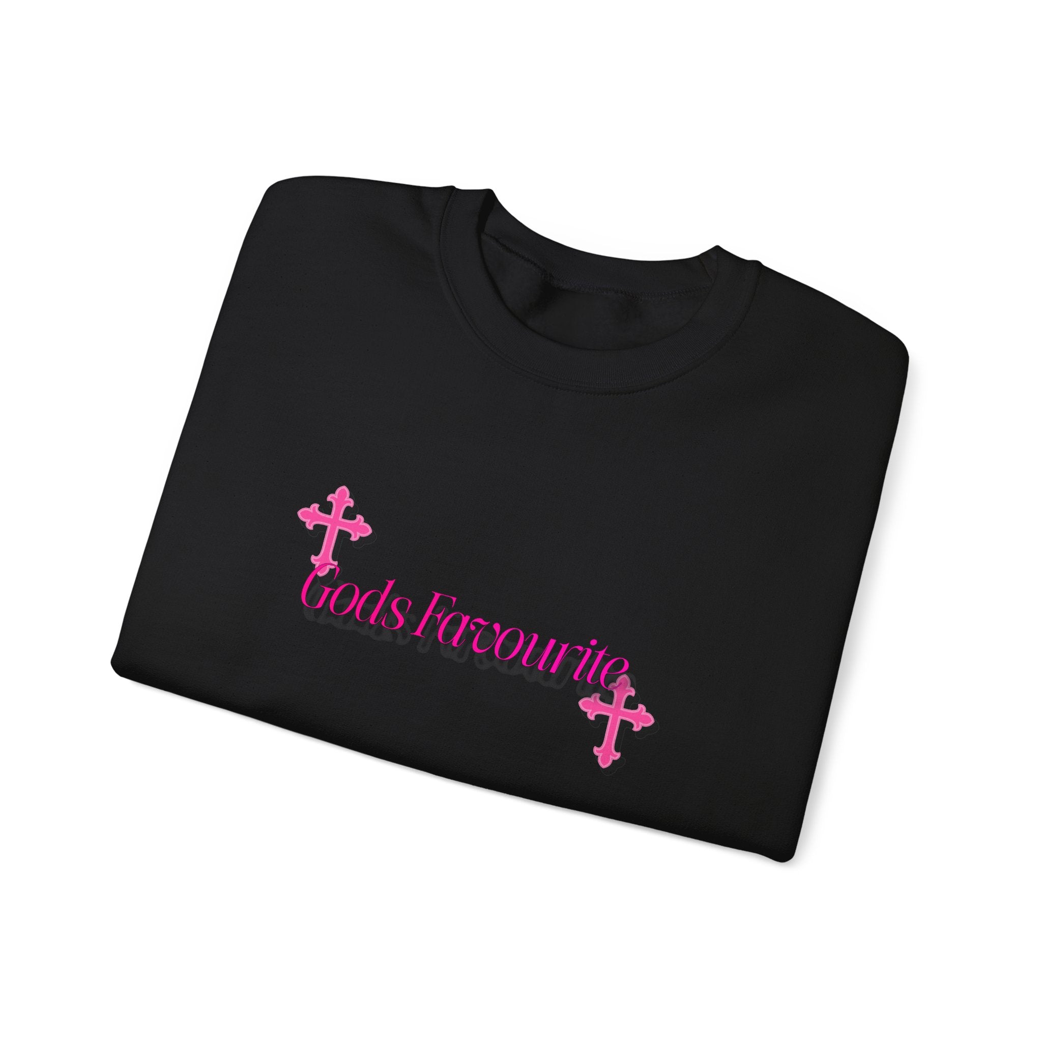 Stylish Unisex Sweatshirt with 'God's Favorite' Design, Cozy Crewneck for Everyday Wear, Great for Gifts, Casual Outfits, Religious Apparel